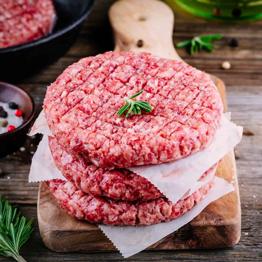 All Beef Burgers